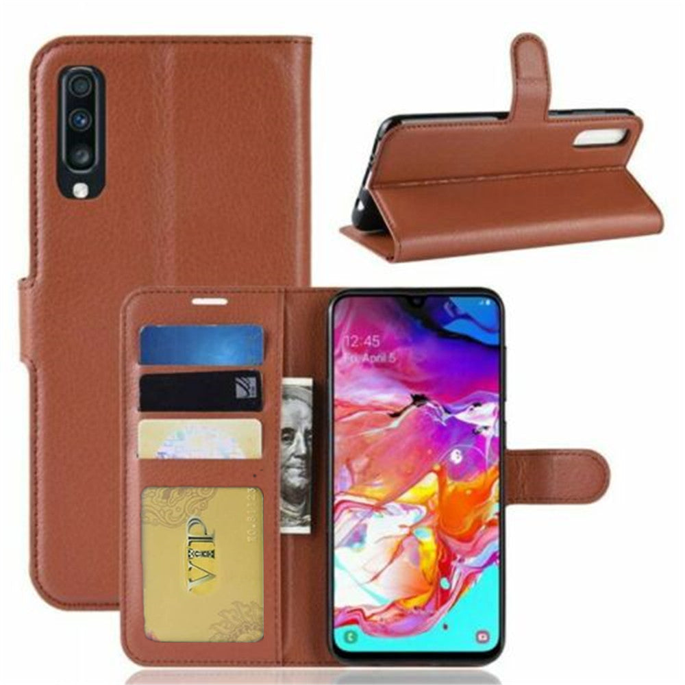 Leather Folio Wallet Case for Samsung Galaxy A20 / A30 Leather Folio Wallet Case for Samsung Galaxy A20 / A30